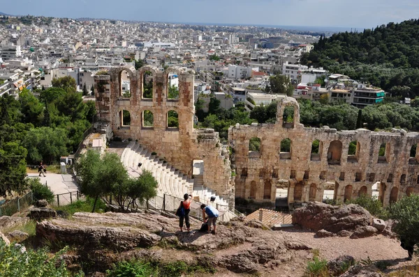 剧场 herodes atticus — 图库照片