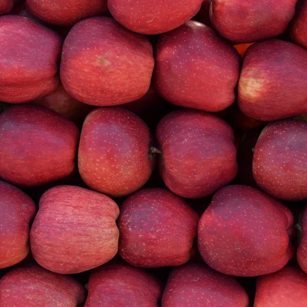 Punaiset omenat hedelmä tausta — kuvapankkivalokuva