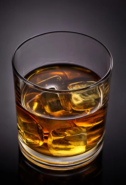 Glas whisky — Stockfoto