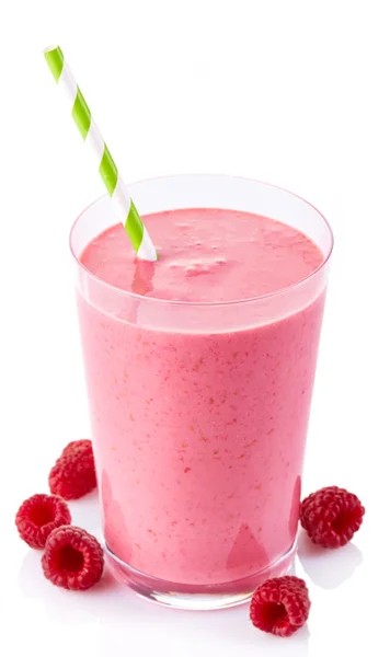 Smoothie van framboos — Stockfoto