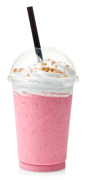 Milkshake de morango — Fotografia de Stock