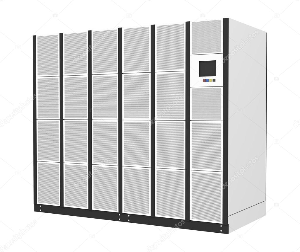 Data Center Power Supply isolated on white background