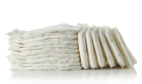 Stack of diapers — Stock Photo, Image