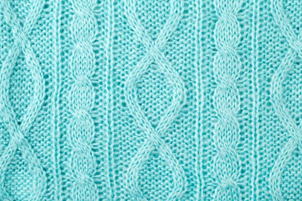 Текстура вязаной шерсти — стоковое фото
