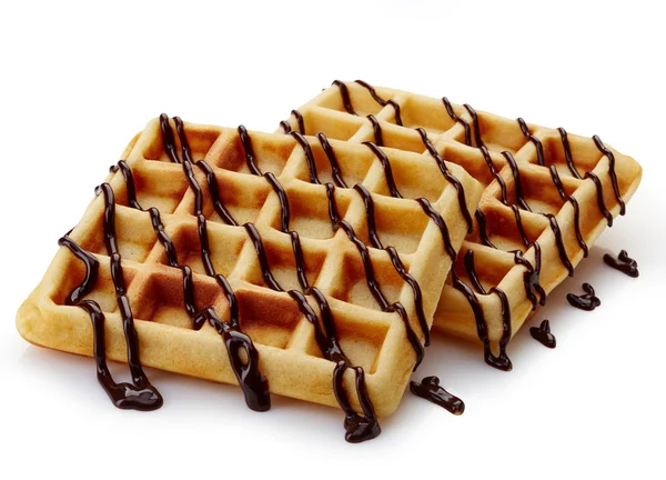 Belgian waffles — Stock Photo, Image