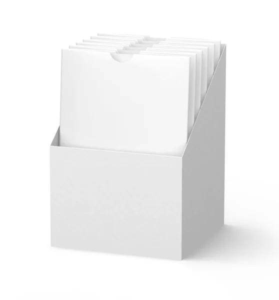 Imballaggio in bianco — Foto Stock