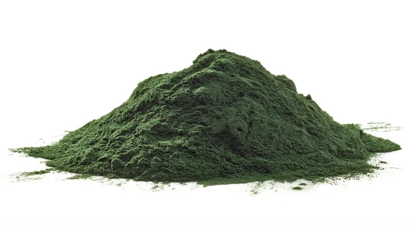 Spirulina-Algenpulver — Stockfoto