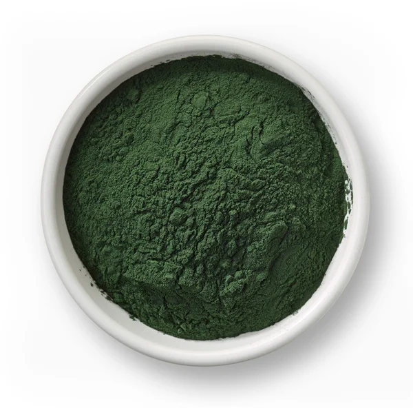 Spirulina algae powder — Stock Photo, Image