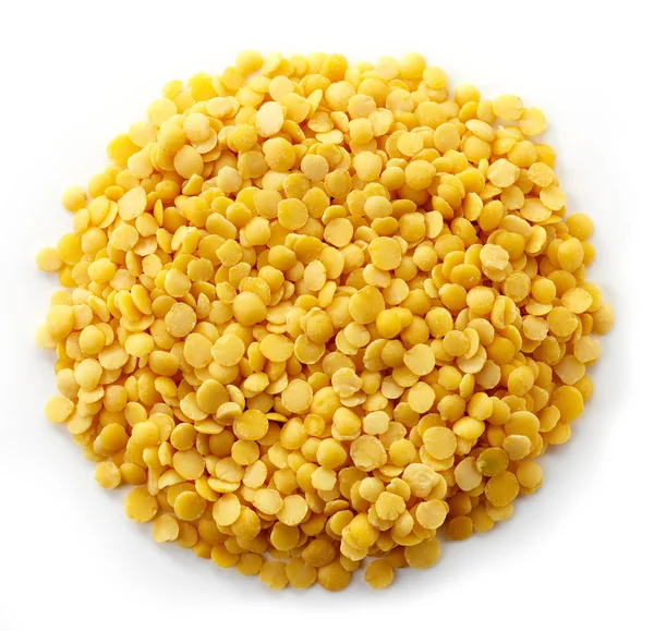 Yellow indian lentils — Stock Photo, Image