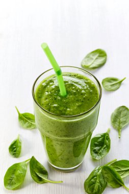 sağlıklı yeşil smoothie