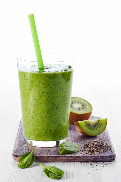 Healthy green smoothie — Stock Photo, Image