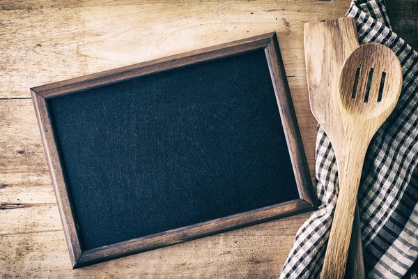 Blank blackboard — Stock Photo, Image