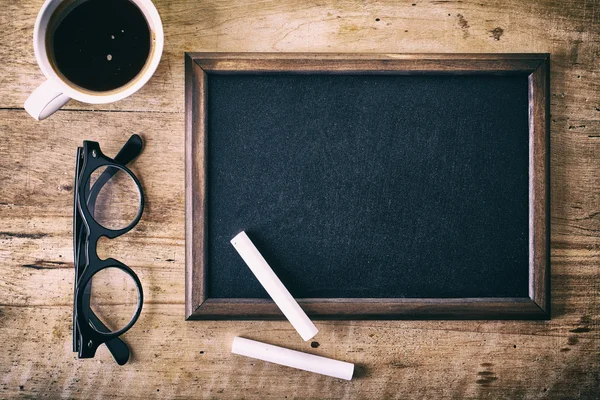 Blank blackboard — Stock Photo, Image