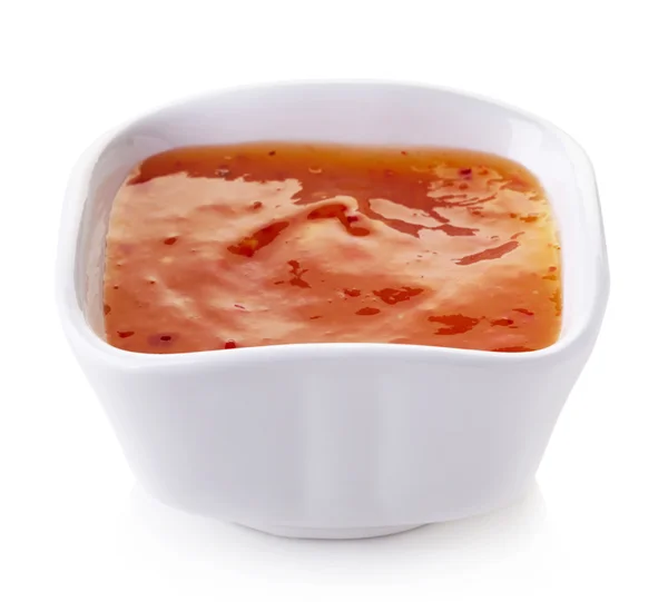 Red hot chilli pepper sauce — Stock Photo, Image