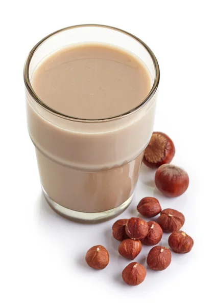 Hazelnut milk — Stock Photo, Image