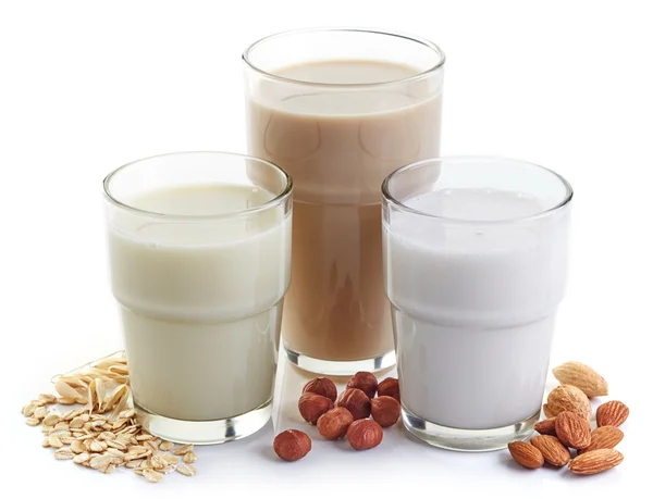 Different vegan milk — Stock Photo, Image