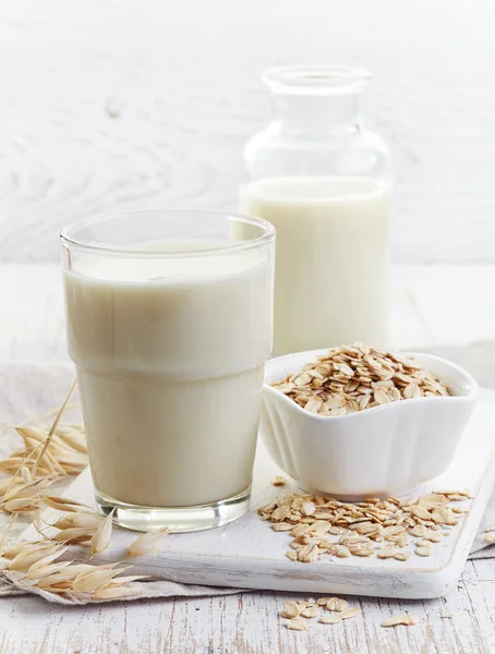 Leche de avena — Foto de Stock