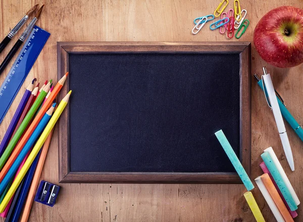 Blank chalkboard — Stock Photo, Image