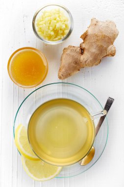 sıcak zencefil çayı