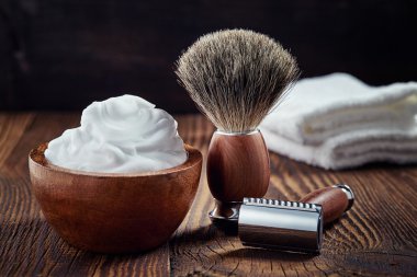 Ahşap tıraş aksesuarları