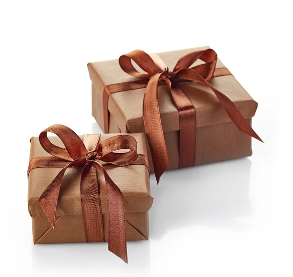 Cajas de regalo aisladas — Foto de Stock