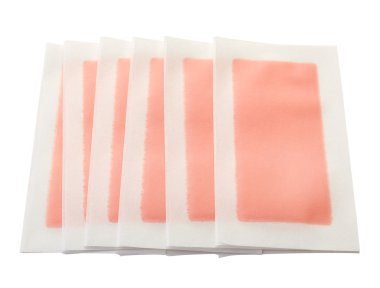 Pembe ağda şeritler