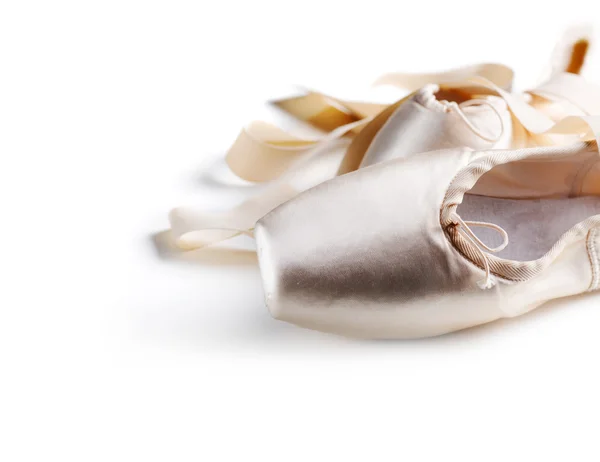 Pointe Shoes Isolated — Stock Photo, Image