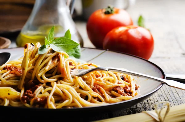 Spaghetti — Stockfoto