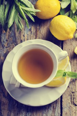 Bir fincan çay. 
