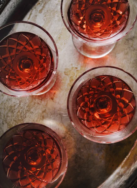 樱桃甜酒 — 图库照片