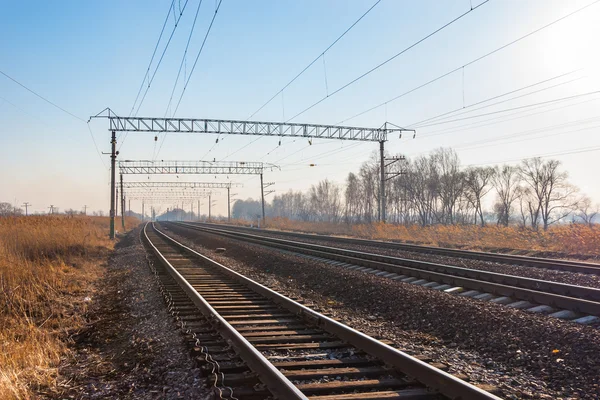 Ferrovia — Fotografia de Stock