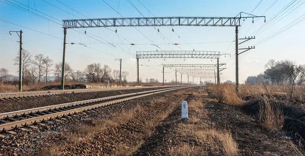 Ferrocarriles — Foto de Stock