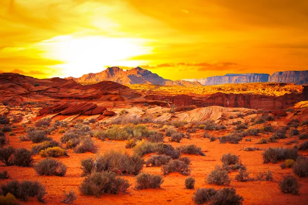 Vista famosa del Gran Cañón, Arizona — Foto de Stock