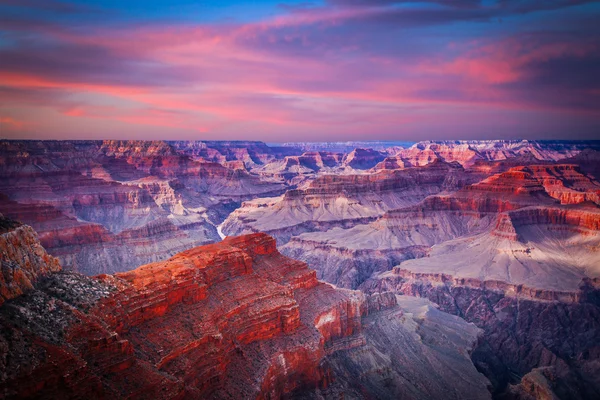 Imagem incrível do nascer do sol do Grand Canyon — Fotografia de Stock