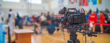 Spor etkinliklerinde TV kamerası