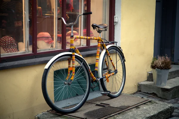 Vintage bicycle retro — Stock Photo, Image
