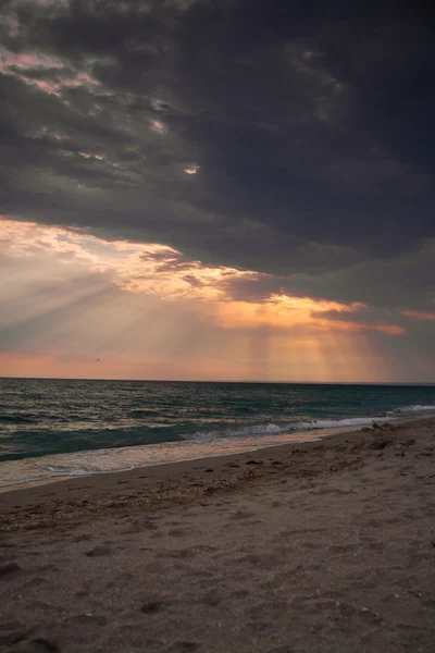 Playa en verano junto al mar . — Foto de Stock