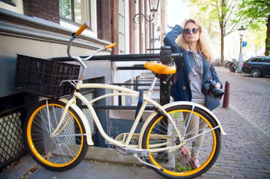 güneşli bir gün Amsterdam