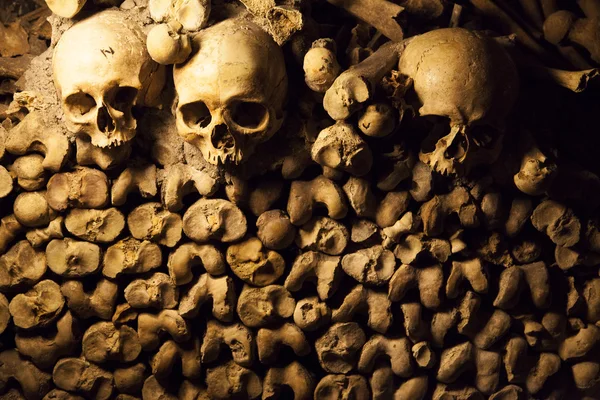 Catacombe di Parigi . — Foto Stock