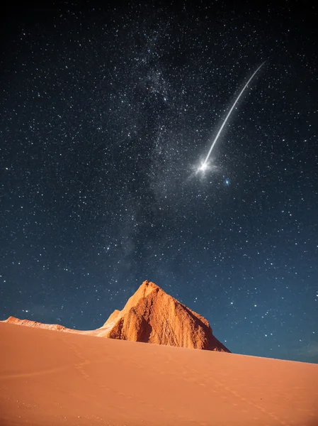 Moon Valley nel deserto di Atacama, Cile — Foto Stock