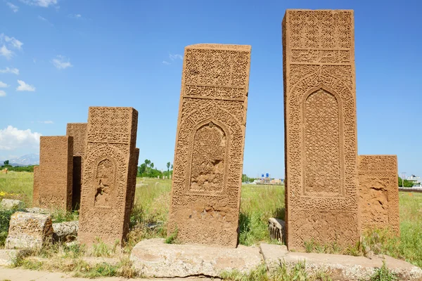 Lápidas en Ahlat — Foto de Stock