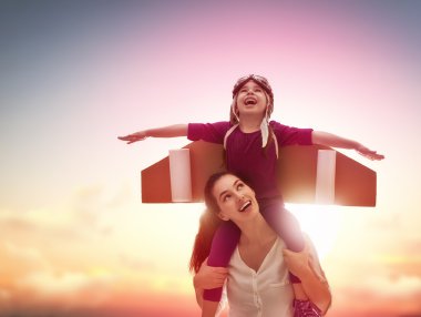 mutlu sevgi dolu aile