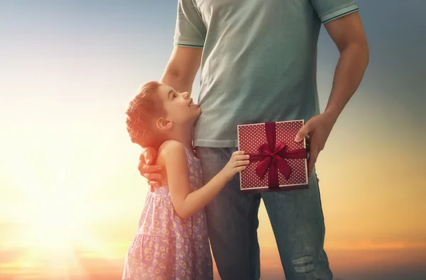 Father and his daughter — Stock Photo, Image