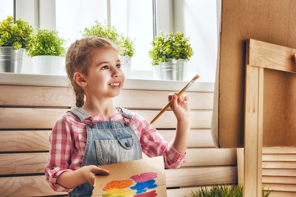 子を描画塗料 — ストック写真