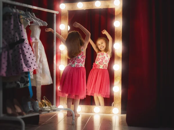 Cute little fashionista — Stock Photo, Image