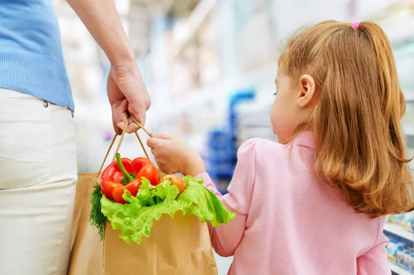 Al supermercato. — Foto Stock