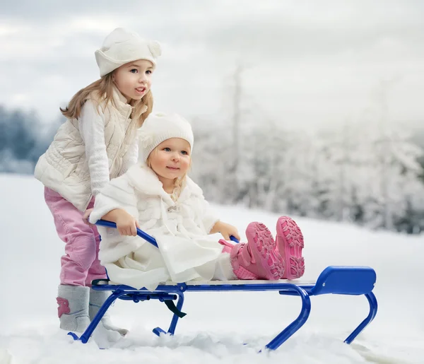 Happy girls — Stock Photo, Image