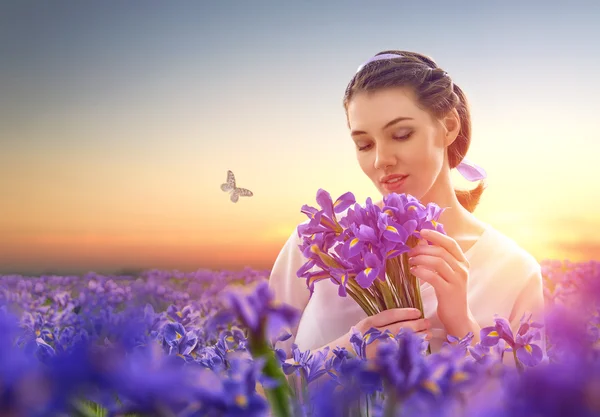 Flower girl — Stock Photo, Image