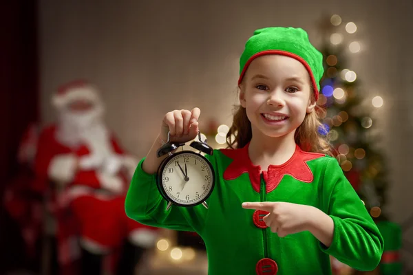 Weihnachtself — Stockfoto