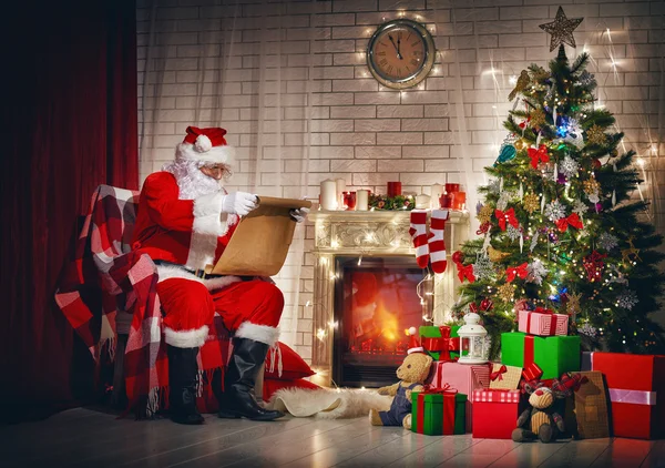 Retrato de Santa Claus —  Fotos de Stock